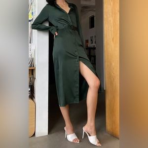 Aritzia Babaton Green Dress